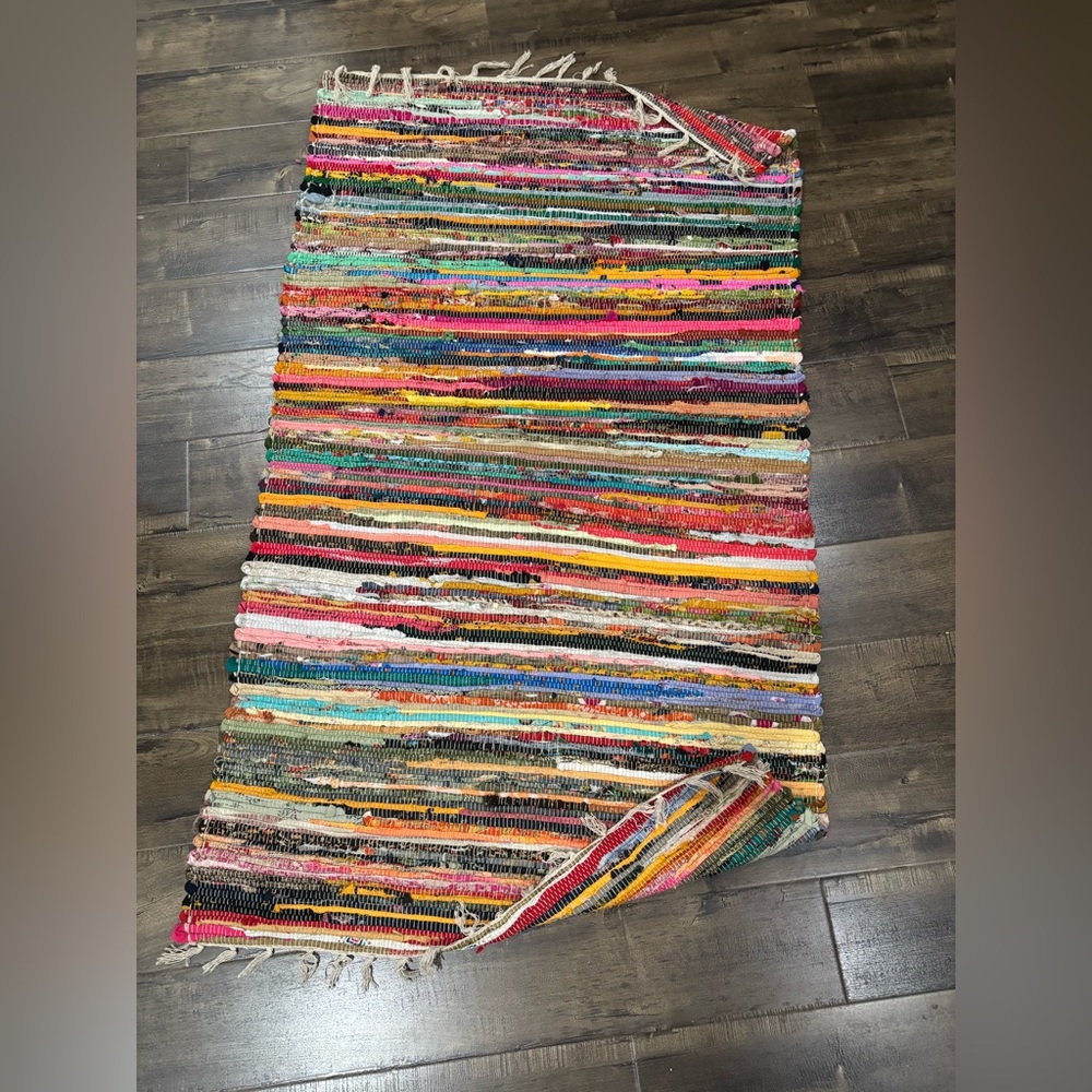 Colorful Striped Rug